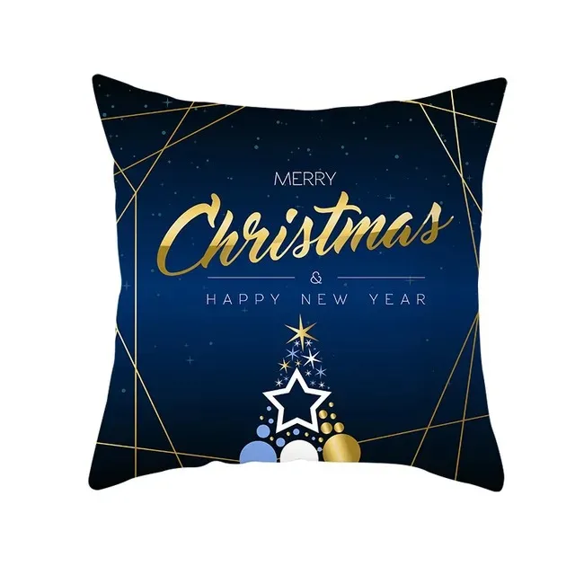 Christmas Themed Pillowcases Car Accessories Office Santa Claus Living Room Sofa Christmas Pillowcases