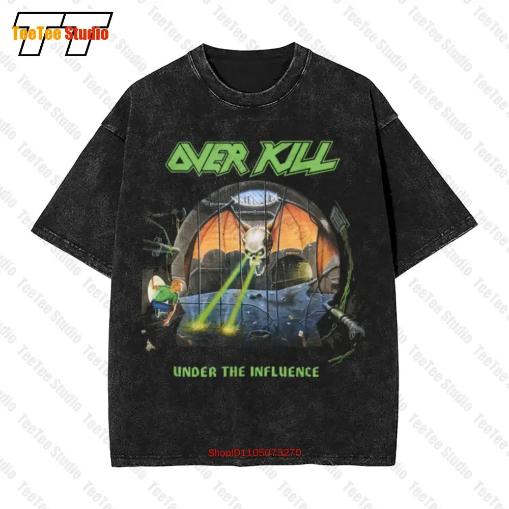 Overkill Under The Influence Cotton Oversized T-Shirt DH5B