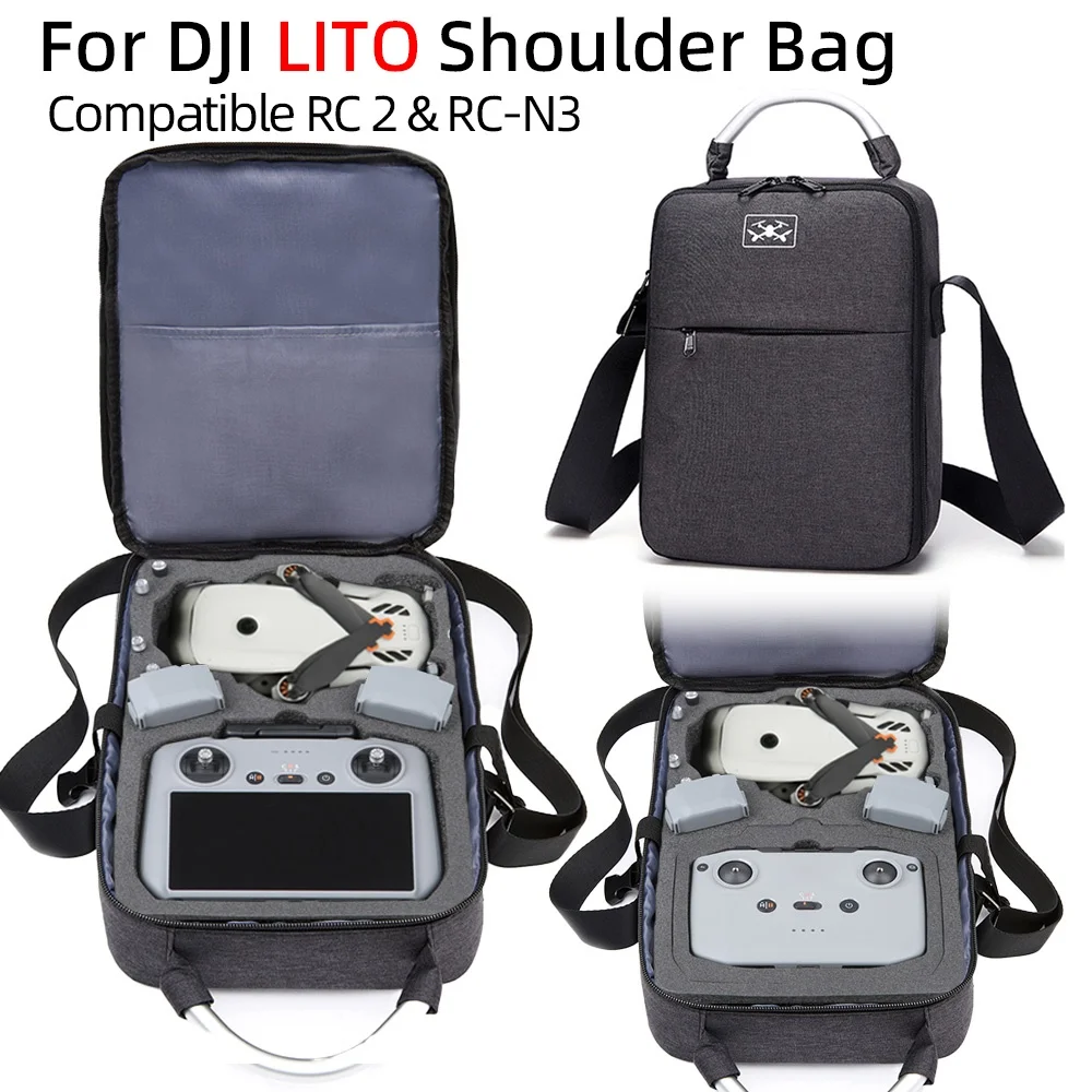 

For DJI Lito X1 Organizer Bag Lito 1 Shoulder Bag RC 2 rossbody Bag RC N3 Protective Bag Accessories