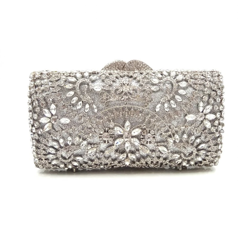 

Sparkling Women crystal Clutch bag Luxury evening party purses