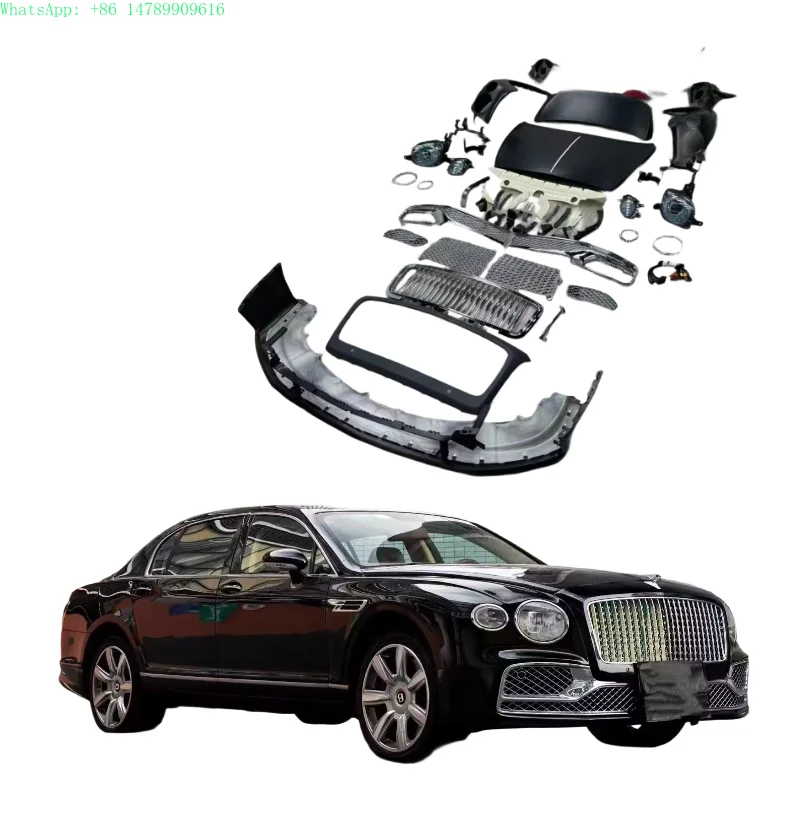New High Quality Flying Spur 2005-2019 Front Bumper LED Headlights LED Taillight Retrofit/Upgrade Auto Parts Easy