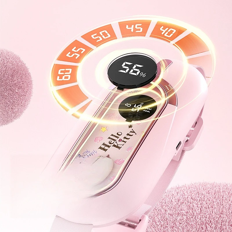 MINISO estilo de Disney Kulomi Warm Palace Treasure dismenorrea para niñas lindo pantalla Digital inteligente masaje cinturón de compresión caliente