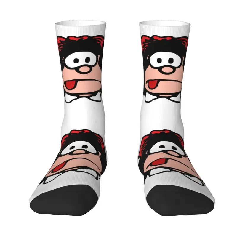 

Harajuku манга Mafalda Quino носки с героями мультфильмов для женщин и мужчин теплые баскетбольные спортивные носки с 3D принтом