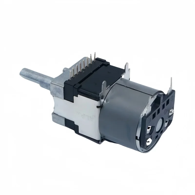 

1 шт. потенциометр двигателя ALPS RK168 MARANTZ PM6006 переключатель потенциометра громкости 50 КБx2 100 КБx2 двойной 8-контактный с краном 25 мм полувал