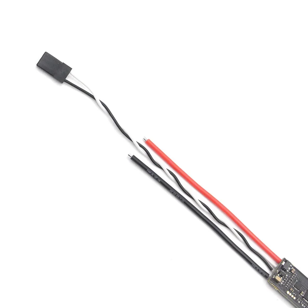 LANRC 45A 35A BLHeli_S ESC 2-6S Lipo Regolatore elettronico brushless con supporto luce LED DSHOT125/300/600 per droni incrociati