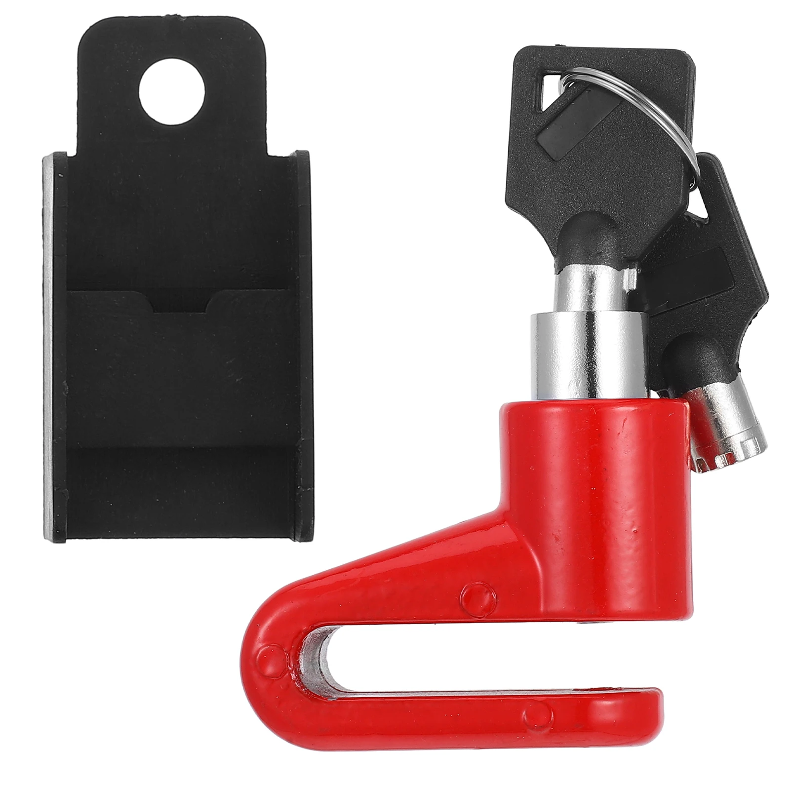 

Bicycle Disc Brake Lock Sturdy Anti Theft for Scooter Motorcycle Bike Solid Alloy Steel Portable Small Size Ideal Gift