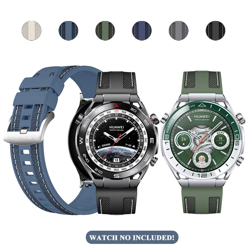 

22mm Nylon Strap for Huawei Watch Ultimate Smartwatch Band Runner Breathable Belt Accessories for Huawei Watch3 Pro Watch4 Pro