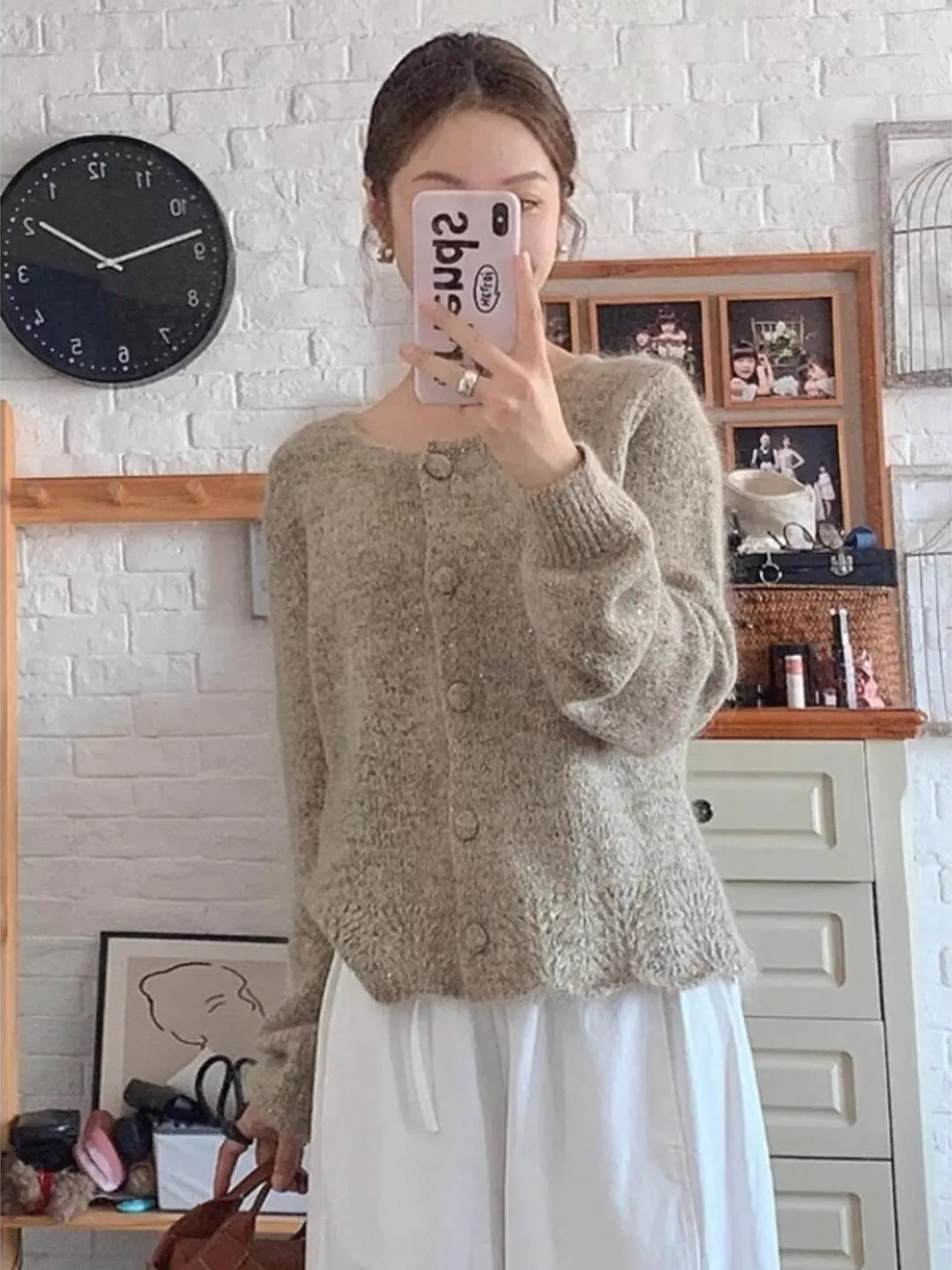 Suéter coreano Sle de punto suave ort Sve para mujer, suéter holgado informal adelgazante para otoño e invierno, Top versátil recién llegado