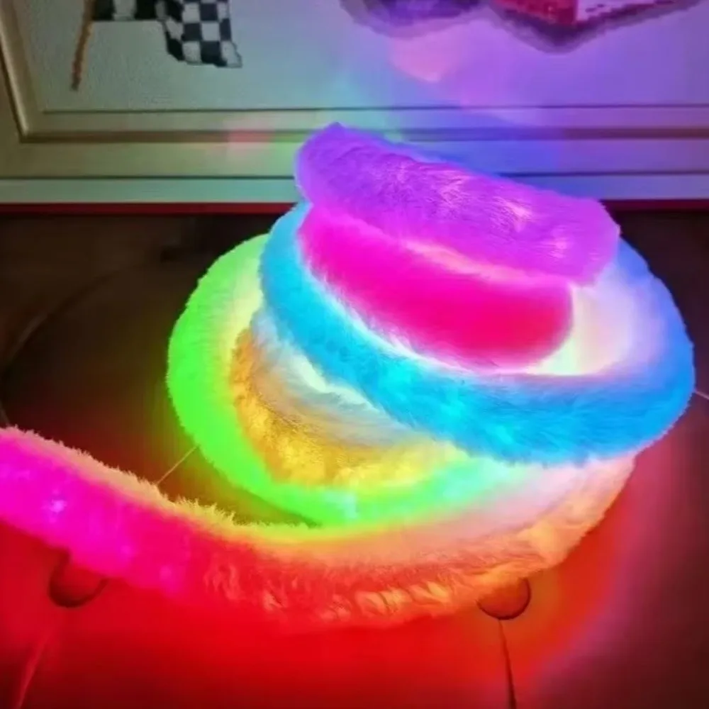 Rainbow 360 Degree LED Neon Strip Light Addressable Round RGB IC Pixel Light Flexible RGB IC Smart LED Light Strip Party