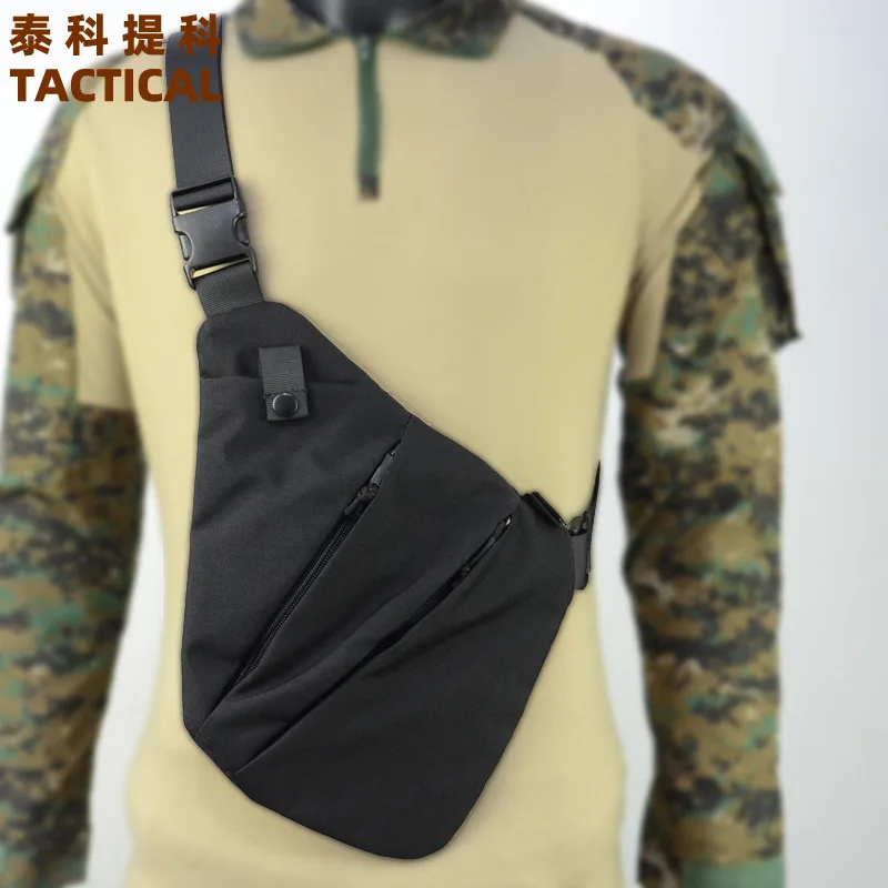 

Single Shoulder Anti-Theft Crossbody Chest Bag for Men, Multifunctional Tactical Storage, Outdoor Leisure, Invisible Waist Bag