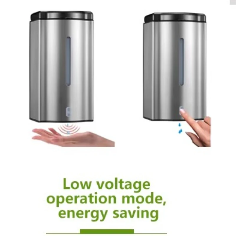 Wall mounted stainless steel intelligent non-contact household soap liquid adaptation tool, convenient, economical and practical