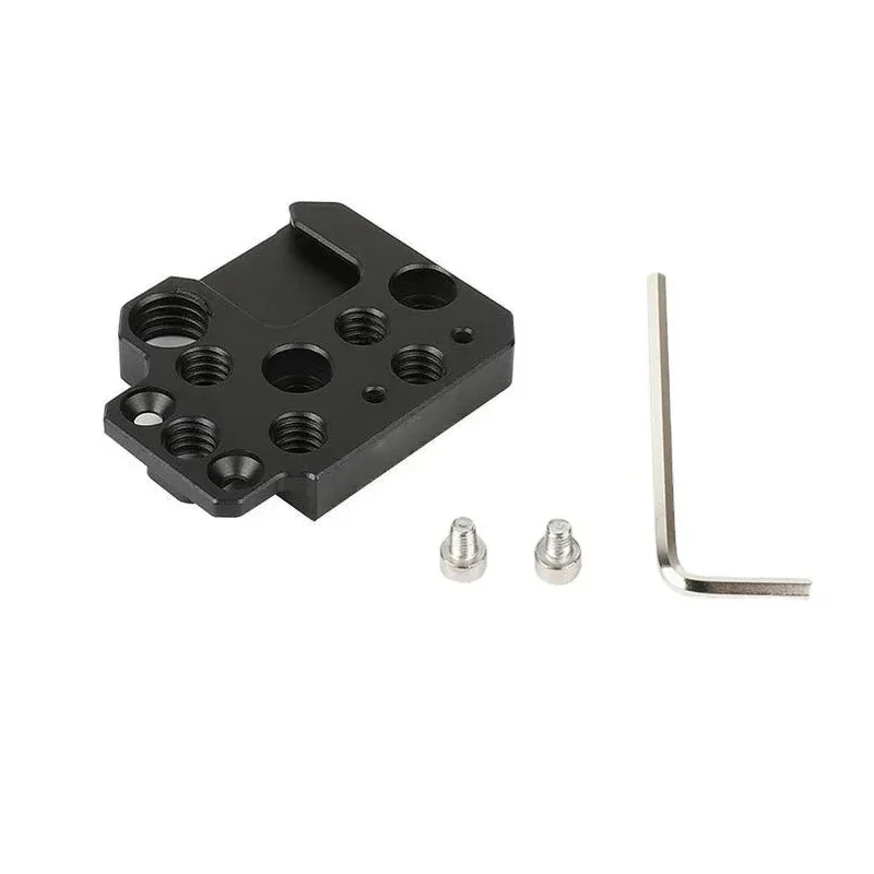 Плата адаптера 1/4 3/8 отверстия, холодный заполняющий свет, крепление для монитора микрофона для DJI Ronin S/SC/RS2/RSC2/RS3/RS3 Pro, стабилизатор подвеса Плата адаптера 1/4 3/8 отверстия, холодный заполняющий свет, крепление для монитора микрофона для DJI Ronin S/SC/RS2/RSC2/RS3/RS3 Pro, стабилизатор подвеса