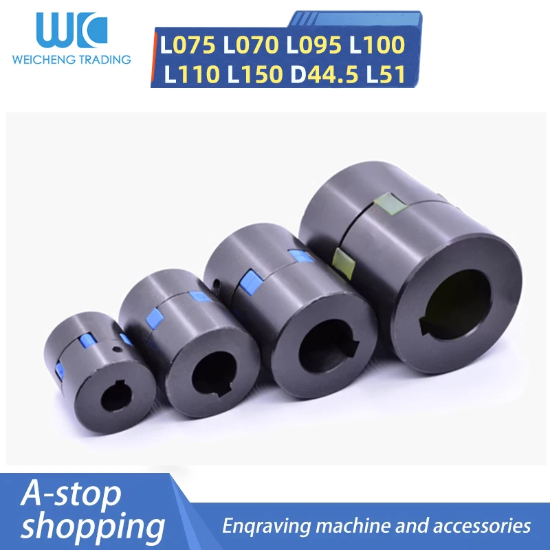 

L-Type Three-Jaw Coupling L075 L070 L095 L100 L110 L150 D44.5 L51 Bore 10/11/12/13/14/15/16/17/18/19/20/22/24/25mm