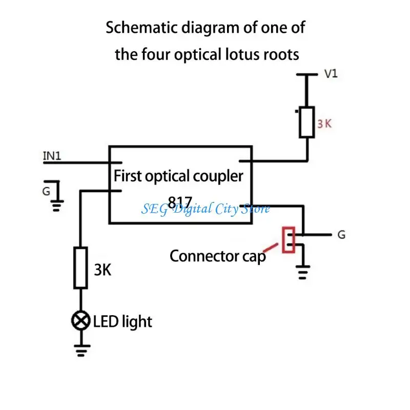 

U75B Изолирующий модуль на основе оптопары для управления реле, транзисторами и МОП-транзисторами