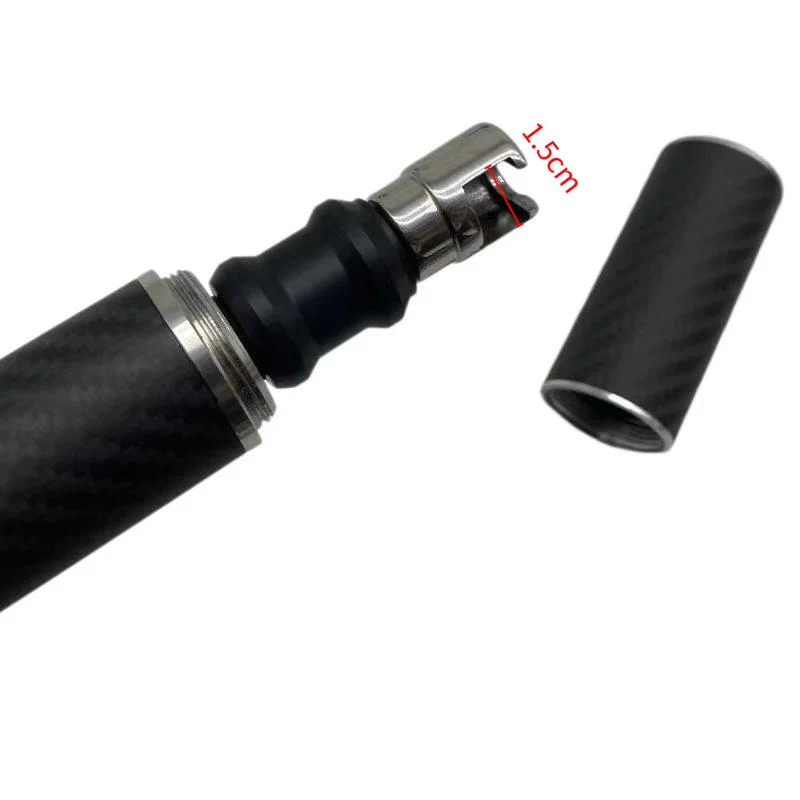 Carbon fiber paint-free dent repair puller for automotive hail damage removal