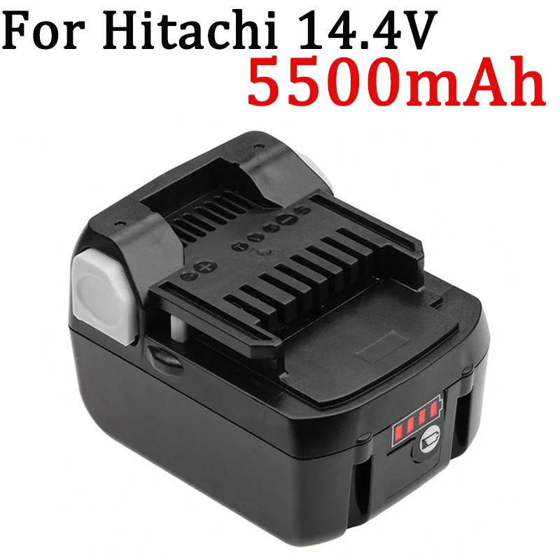 

Аккумулятор 14,4 В 5500 мАч для Hitachi SL1430B BSL1440B BSL1460B 329083 329877 329901 Аккумулятор