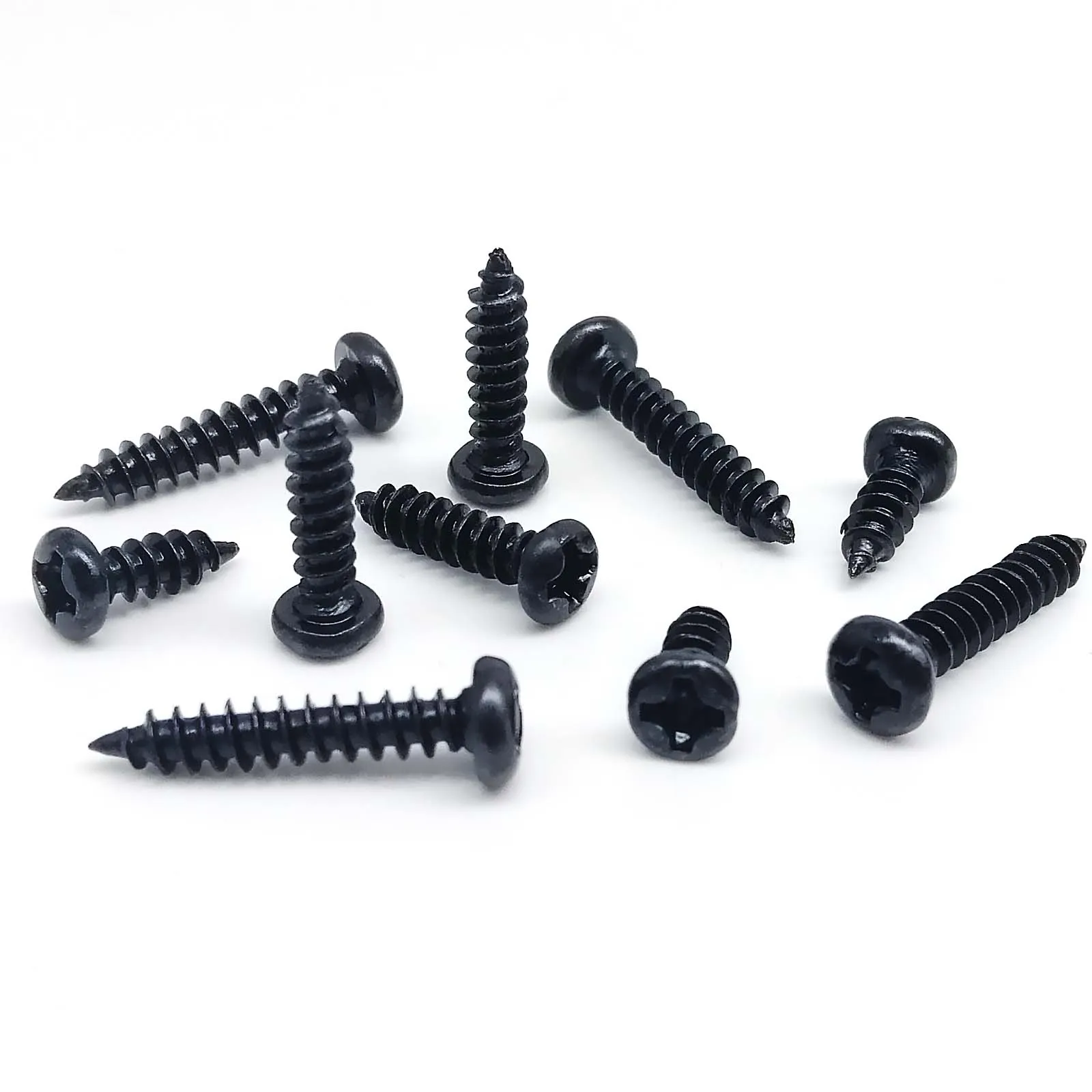 HZYUEGOU Mix M1 M1.2 M1.4 M1.7 M2 M2.6 M3 M4 Black Steel Micro