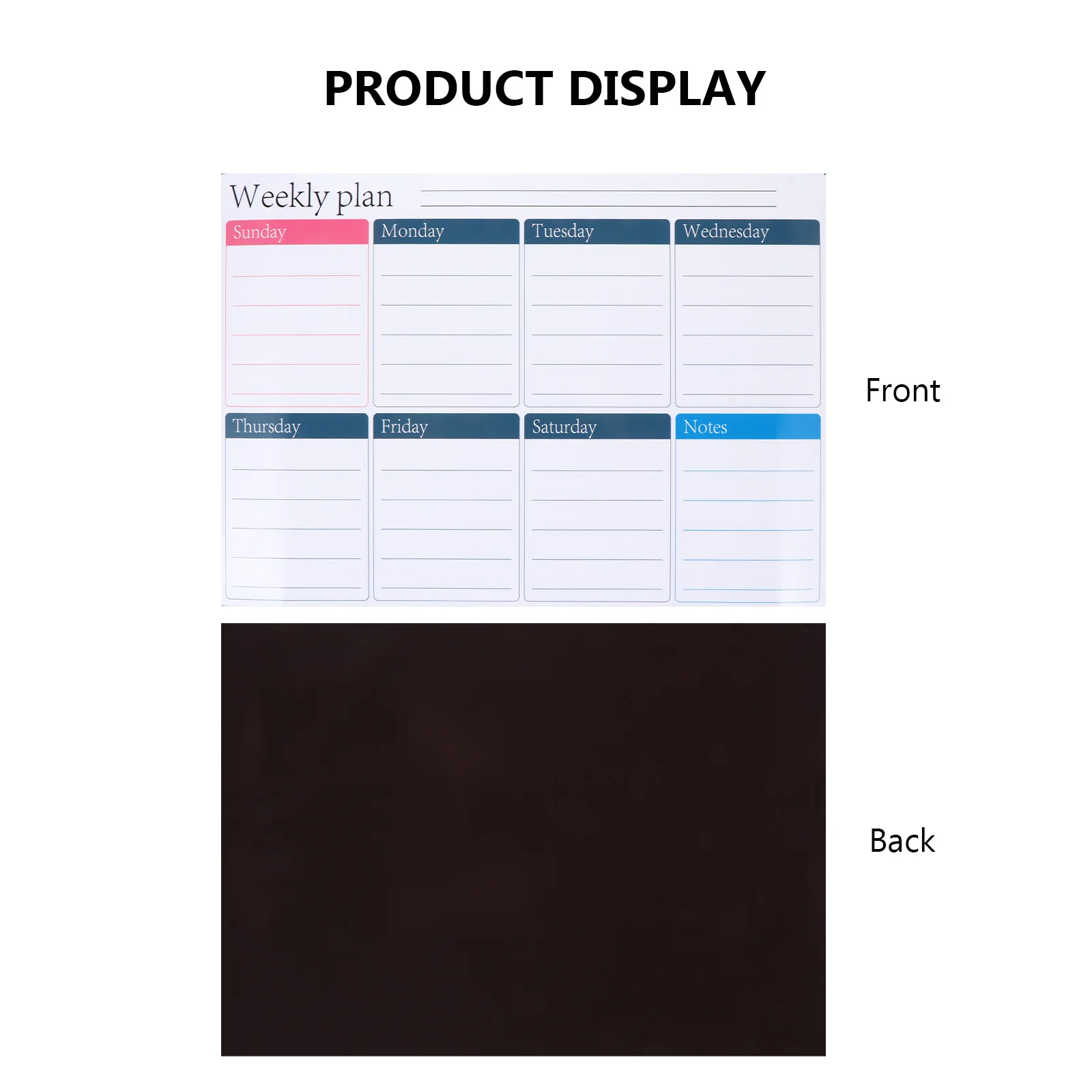 

Fridge Magnetic Board Erasable Planner Tool Message Board Material Small Memos Decor Use Fridge Magnet Tool