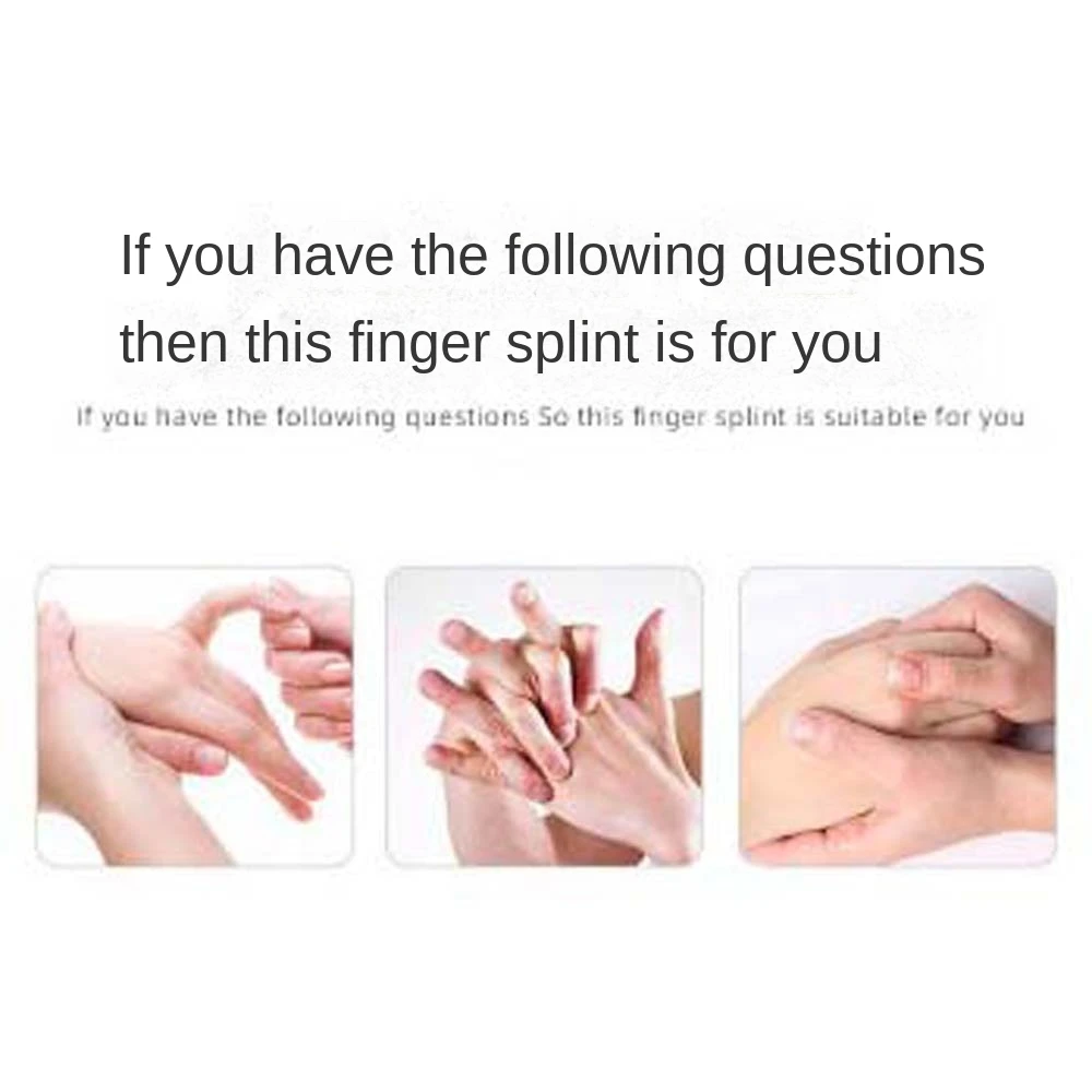 Finger Care Tools Finger Splint Fix Strap Protector Thumb Injury Fixed Finger Cots Straightening Fracture