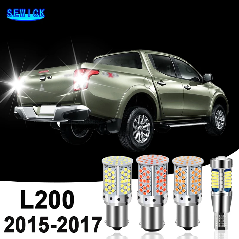 

2 шт. светодиодные лампы для Mitsubishi L200 2015 2016 2017, аксессуары для резервной лампы заднего хода