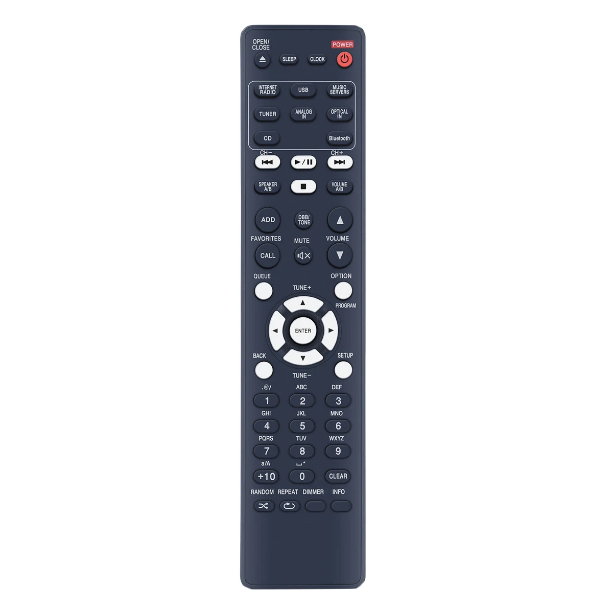 New Replacement Remote Control For Marantz M-CR511 M-CR611 M-CR612 RC013CR RC012CR Audio Video Receiver