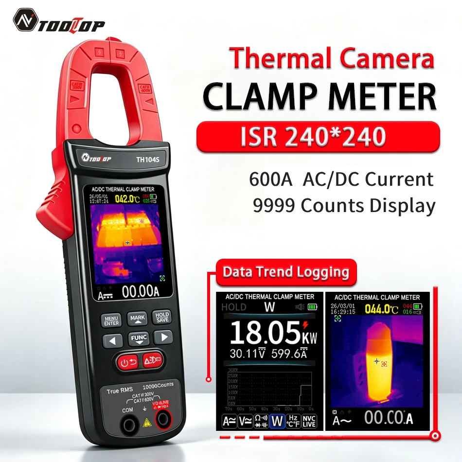 Power Tools Images - TH104S Thermal Clamp Meter 10000 Counts