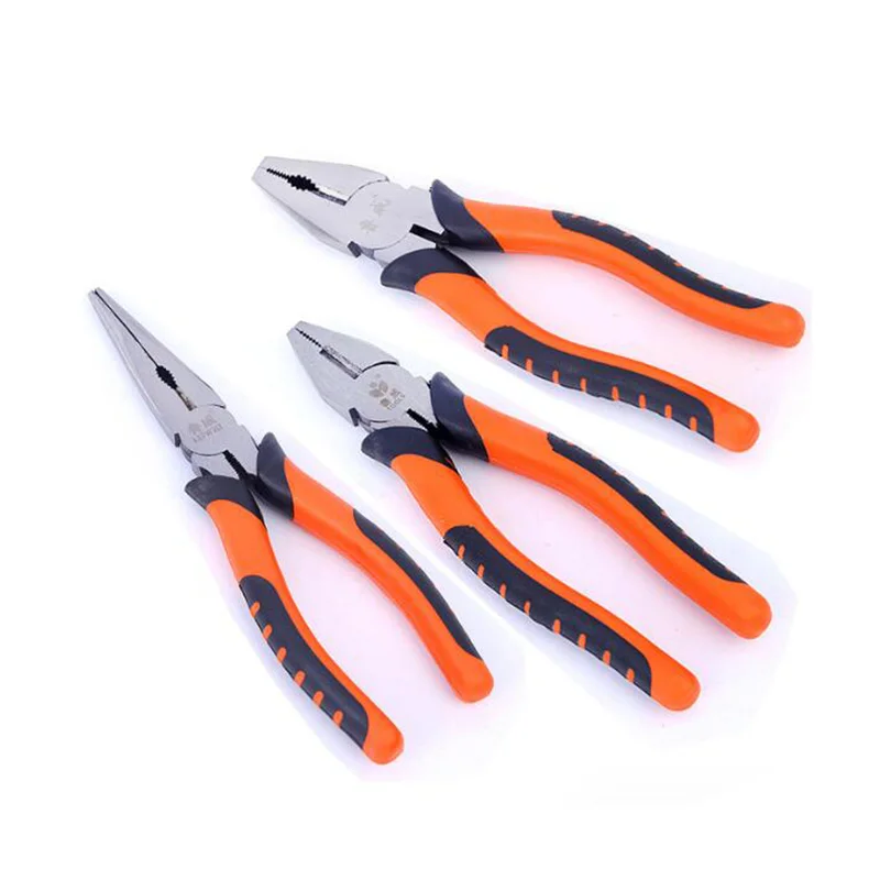 

Heavy Duty 6" Combination Long Nose Side Cutter Cutting Pliers