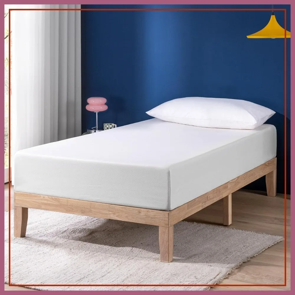 

10 Inch Memory Foam Mattress, Medium Firm, Cooling Gel Infused, Twin Size, Bed in a Box