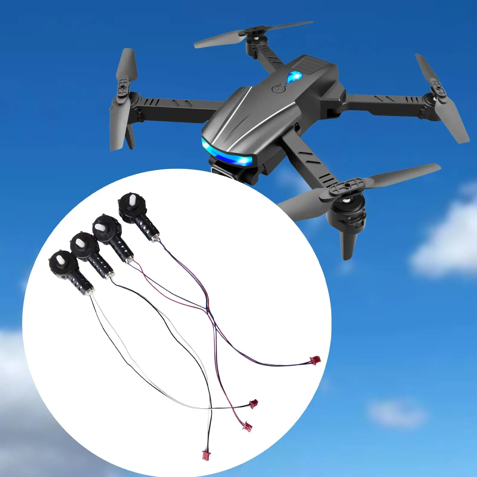 Componentes de Motor RC Quadcopter CCW, Base de Metal, accesorios para drones de aviones DIY, modificación de liberación rápida para Dron S156