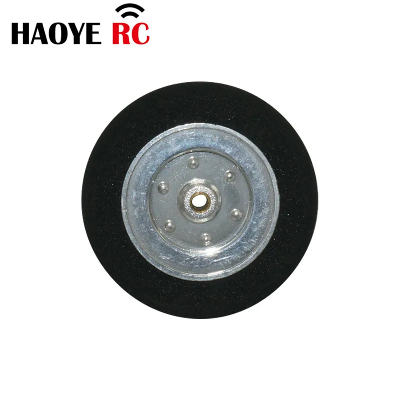 Haoye 2 Pcs/Lot Electroplate Super Light Wheels D30-58mm For RC Airplane Replacement Toys DIY Plane Accessory