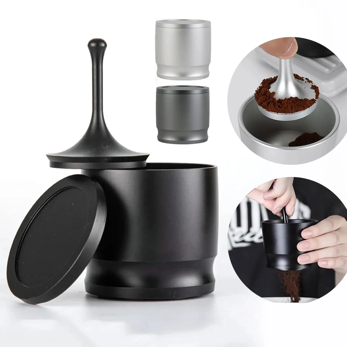 Coffee Dosing Cup, 51mm,58mm,Aluminum Alloy Espresso Dosing Funnel, Brewing Bowl, Portafilter Dosing Ring, Coffee Accessories