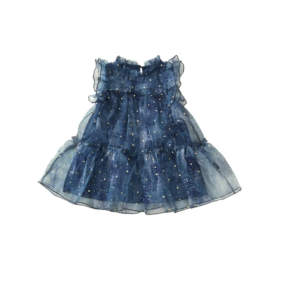 Girls' Dress Summer 2026 New Sequin Vest Dress Baby Girl's Mesh Skirt Temperament Princess Temperament Children's Dress
