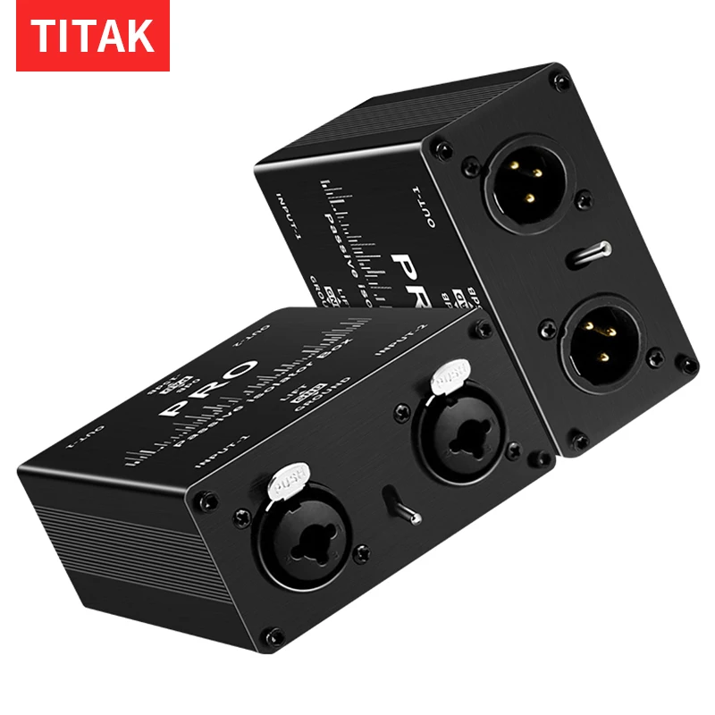 Audio Isolator Current Sound Noise Cancellation Mixer Microphone Common Ground Filter Multifunctional Noise Isolator Meter