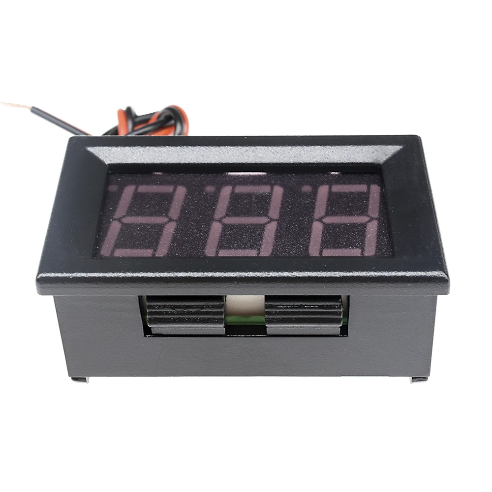 0.56 inch DC 4.5V-30V 2-Wire Mini Gauge Voltage Meter Voltmeter LED Display Digital Panel Voltmeter Meter Detector Monitor Tools