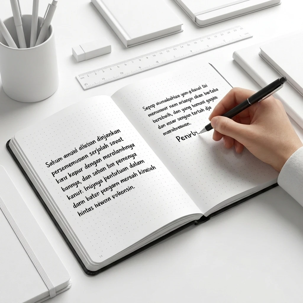 A5 Dot Grid Journal Notebook 100GSM Thick Paper 160 Pages Premium Cloth Fabric Cover Bullet Daily Planner Office School Supplies