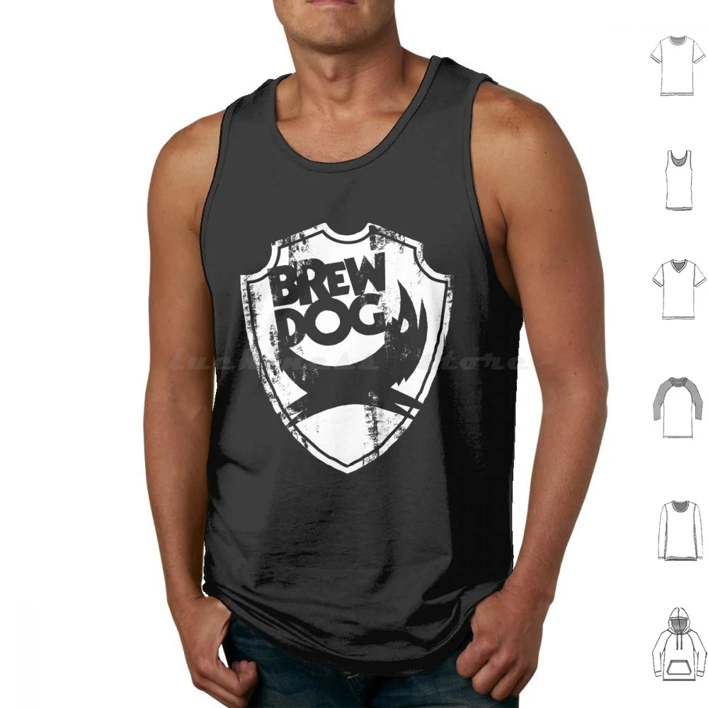 Brewdog British Premium Tank Tops Vest Sleeveless Brewdog Beer Brewdog Logo Ipa Ale Europe Beer Brewery Brew Dog Lager Uk
