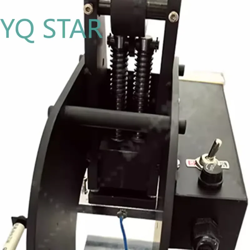 Manual Hot Foil Stamping Machine for Leather Logo Embossing Bronzing Embosser for Rubber Wood Paper Craft DIY Tool