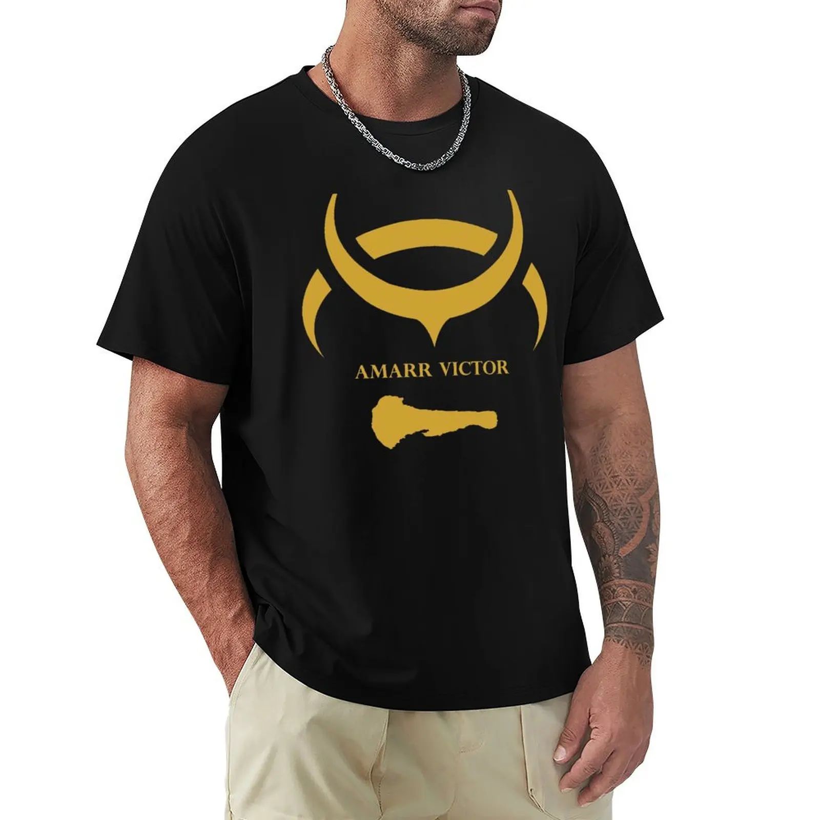 EVE Online Amarr Victor T-Shirt Lightweight Print T-Shirt