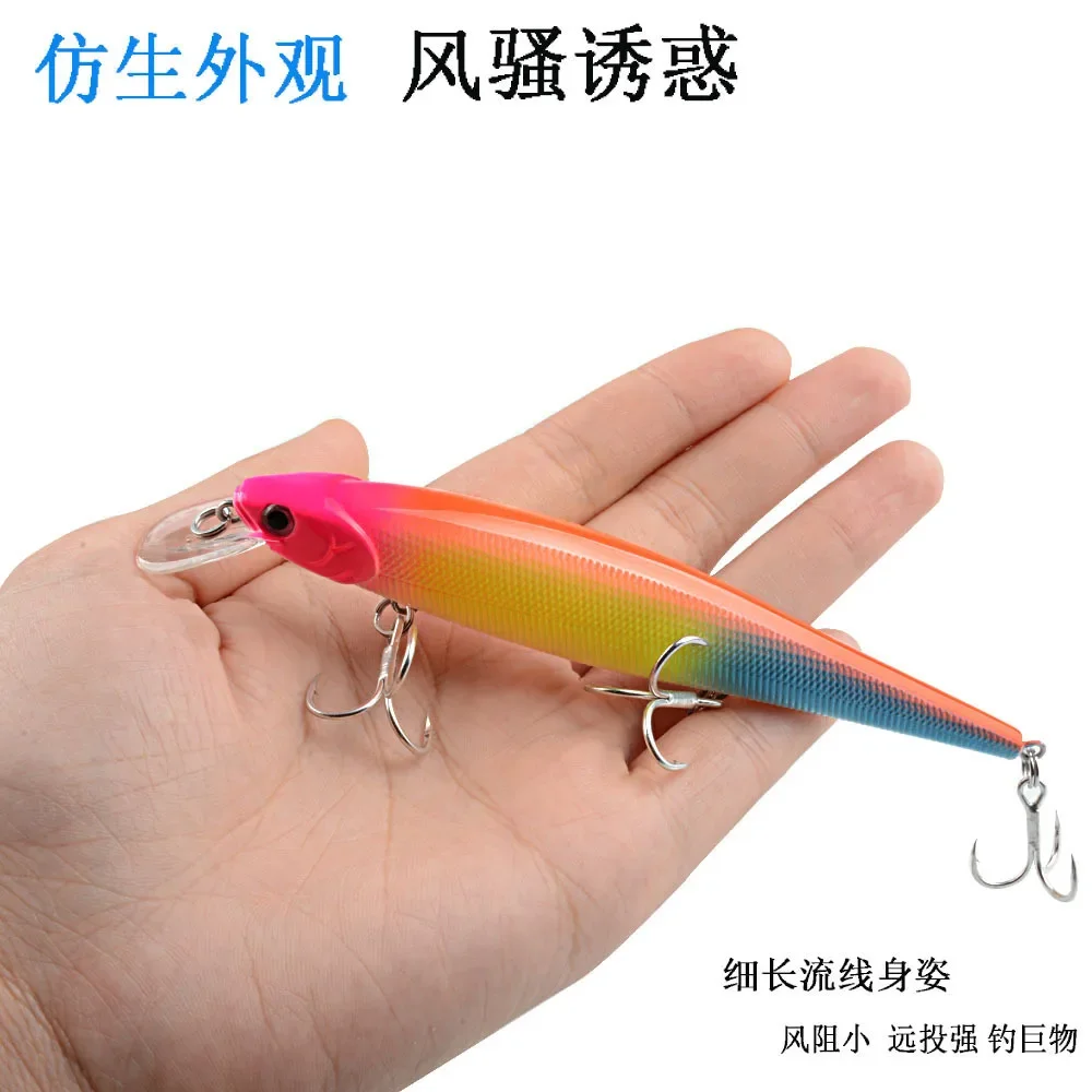 New Type of Sea Fishing Luya Bait 16G False Bait Siniperca Siniperca Hard Bait Aujinyu Hook Elopichthys Lucidus image 3