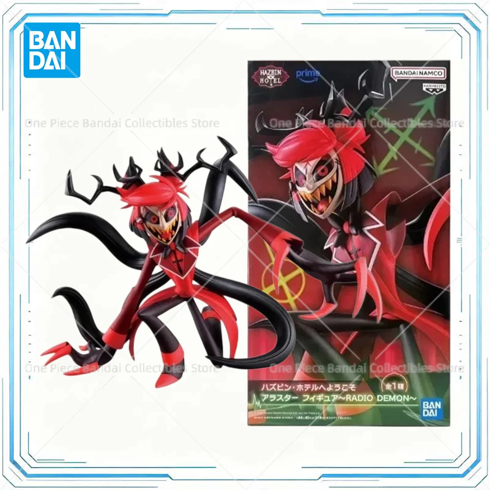 100% Original Banpresto Hazbin Hotel Alastor Radio Demon Figure PVC Statue Anime Collectible Decor Gift In Stock
