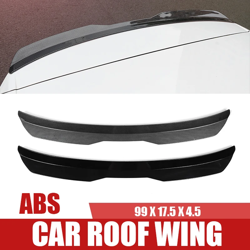 Car Rear Spoiler Universal Top Rear Roof Spoiler ABS Trim Strip Suitable For Hatchback For Porsche GAC Harvard Geely Land Rover