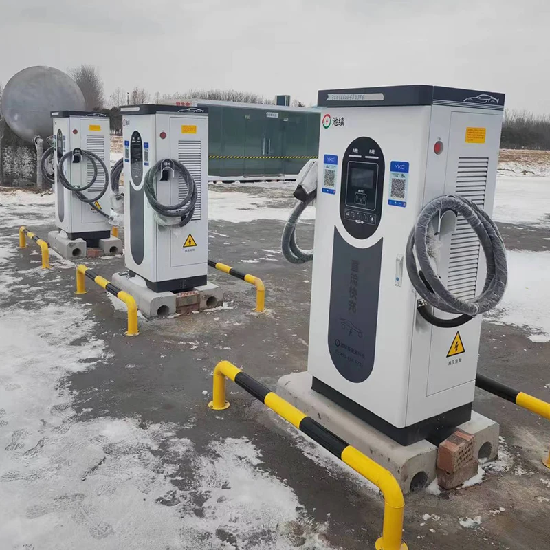High Speed EV DC Charging Station 82kW 202kW 262kW CCS2 Fast Charger Outdoor IP55 400V Charging Pile For Electric Vehicle