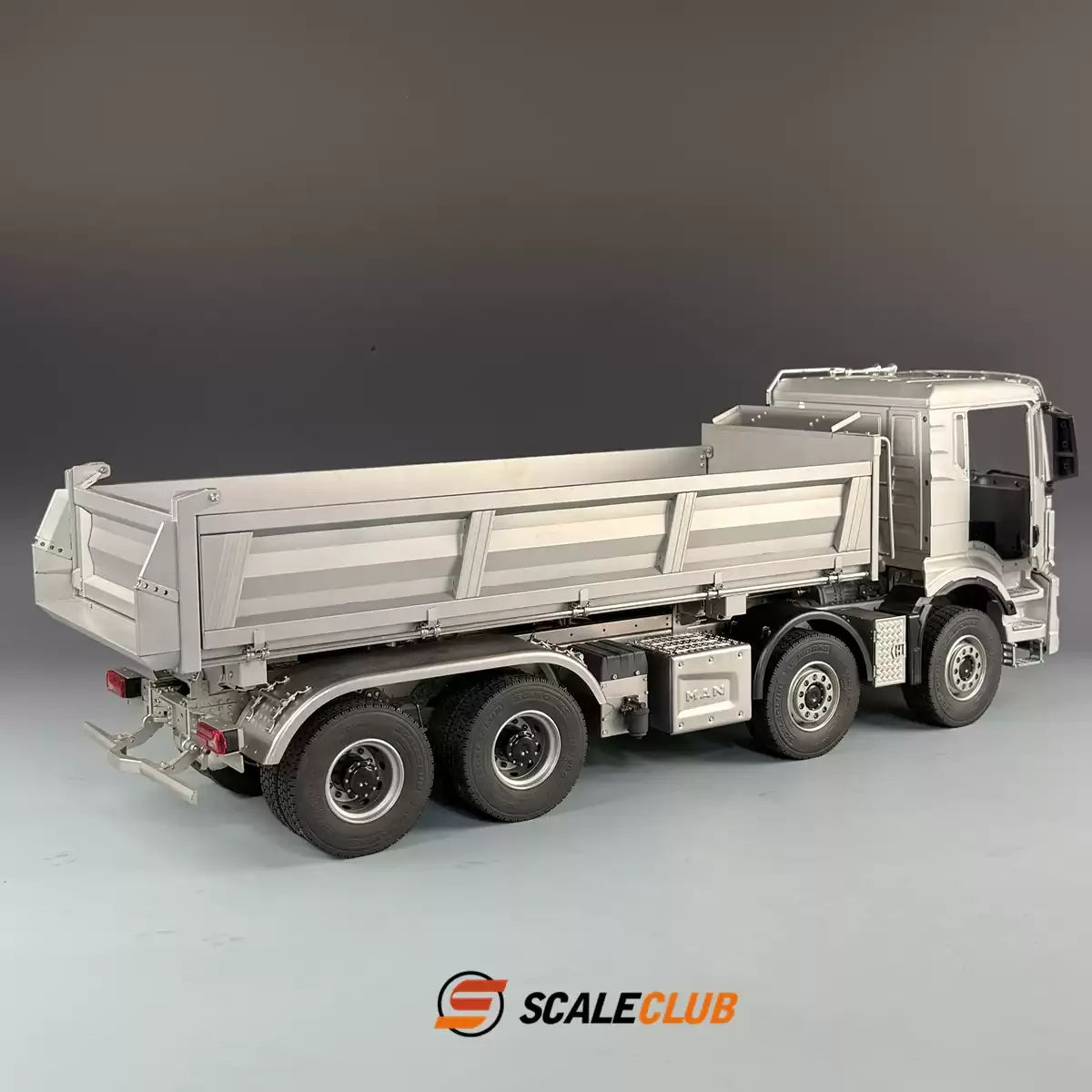 سكيلكلوب 1/14 TGS 8x8 نموذج شا - مراجعة Dump Truck Toy وسعره