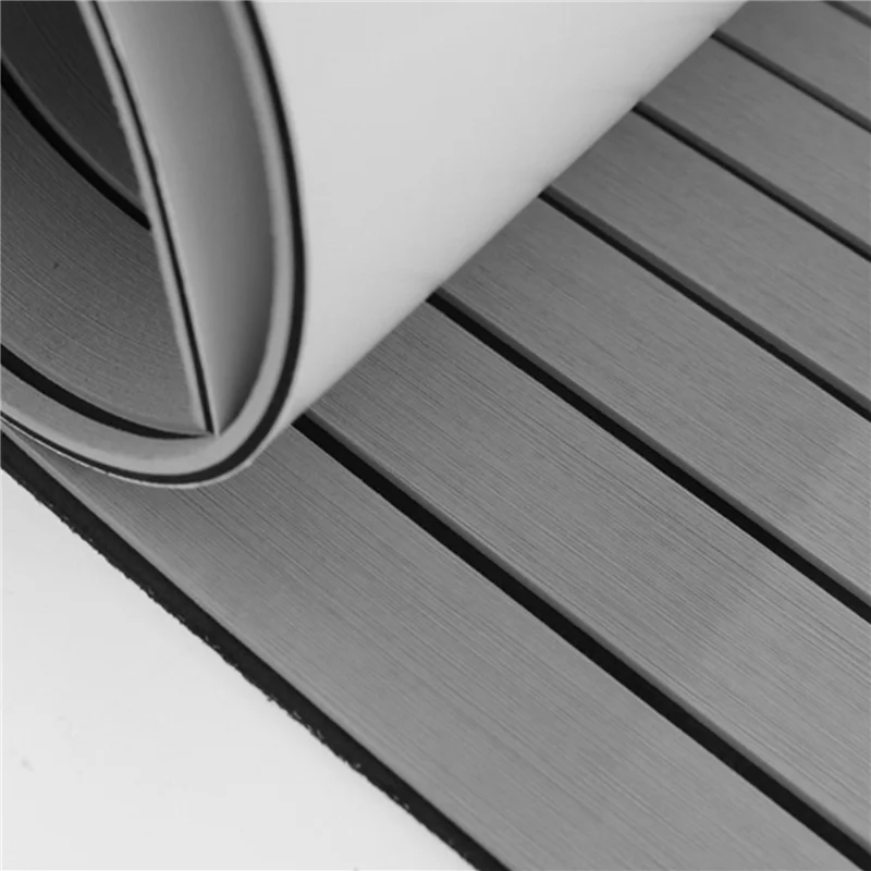 

ABVB-3 Pcs 240X 45Cm EVA Foam Floor Mat For Marine Boat Yacht RV Self Adhesive Teak Deck Sheet Boat Synthetic Foam Floor Mat