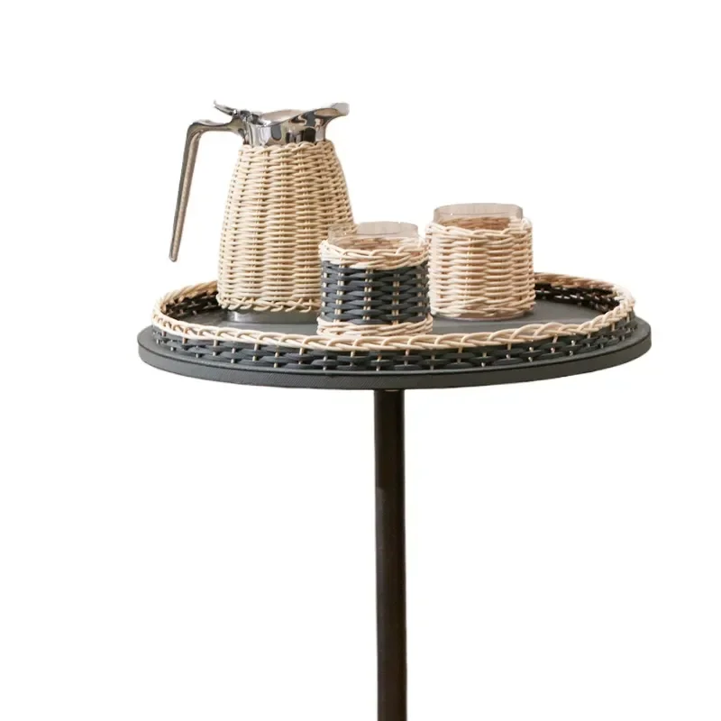 Modern Art Deco Rattan Incense Burner Grey Home Decorations  Handmade Living Room Accessories