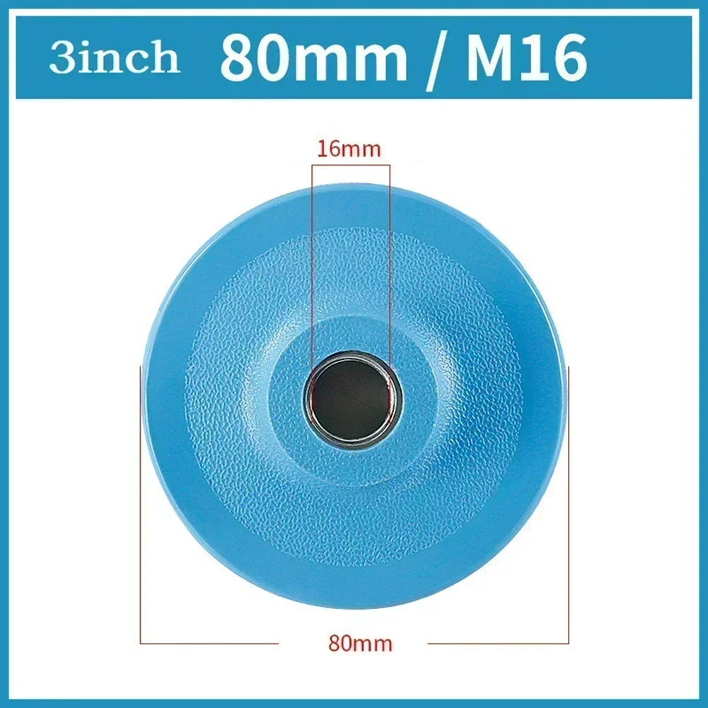 1 stücke 2/3/4 zoll Polieren Pad Schleif Disc Stützteller Selbst-klebe Disc Winkel Grinder tablett M10 M16 Gewinde Polieren Discs