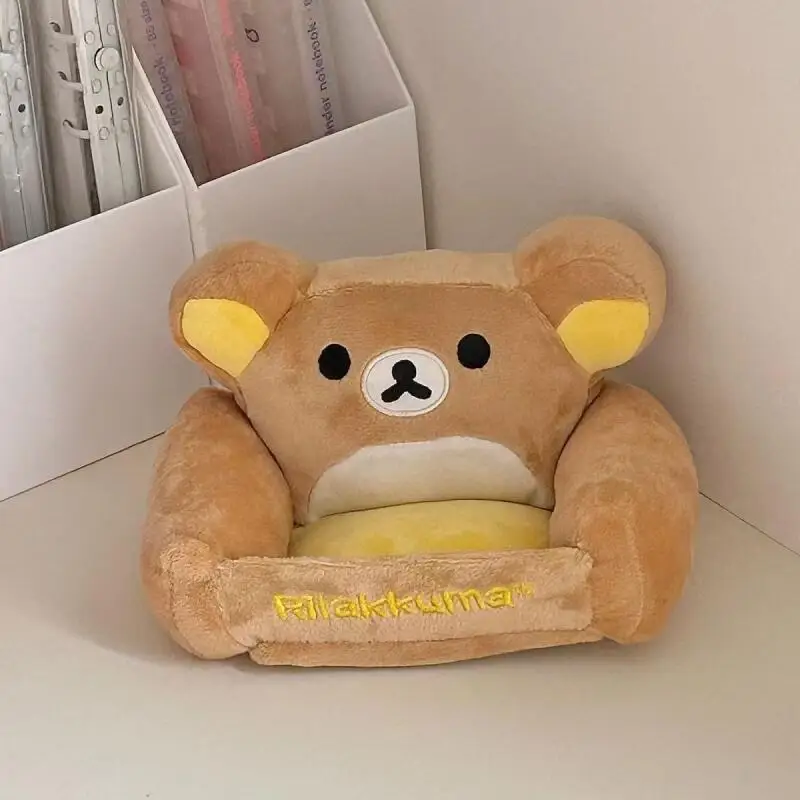 

New Model Japanese Style Rilakkuma Sofa Doll Bedroom Study Desktop Decoration Pencil Stationery Storage Friend's Birthday Gift
