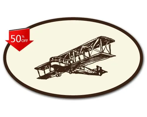 

Biplane Illustration I Love Funny Walls Laptop Camper Van Motor Home Decoration Trendy Aesthetic
