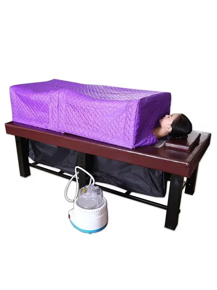 

Whole body fumigation bed steam spreading moxibustion and sweating dual-purpose lifting smoke exhaust beauty therapy