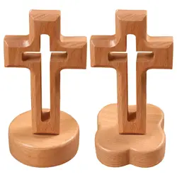 Cross Ornament Christian Gifts Collection for Office Desktop Decorative